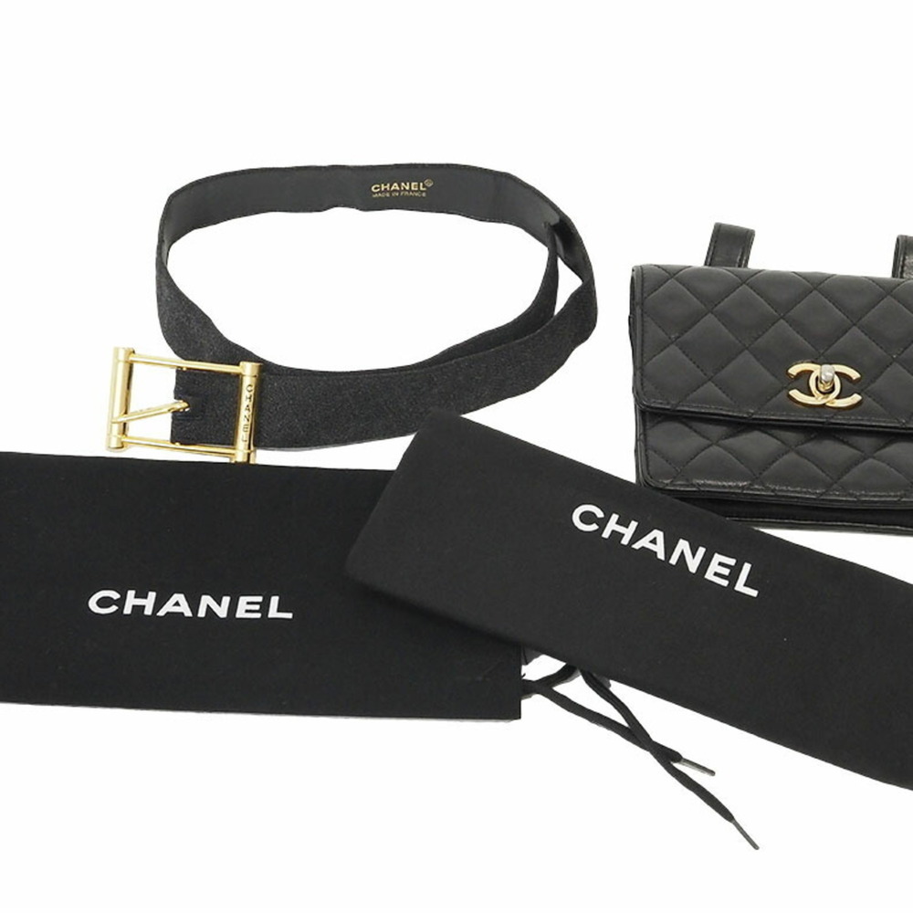CHANEL Black Fanny Pack - Picture 10 of 13